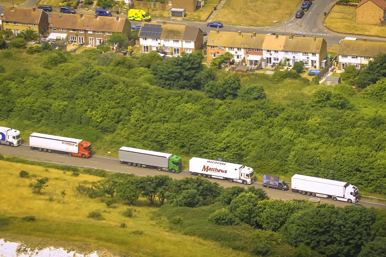 The never-ending queue at Dover.